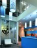 Liberati Colour created the whole interior and exterior concept based on an existing company colour theme. This was a newly-purchased art deco building. The only specific requirement from the CEO was a live coral reef aquarium lap pool to be installed behind the reception desk. <br />
Liberati Colour coordinated with the builder, cabinet makers and trades to fit out the entireÂ two levels of offices and facilities. This included signage and graphic presentation for the company...for the perceived accountant stereotype! HR Design produced the live coral reef aquarium lap pool effect, graphically on mirror.