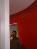 ...the right white! Adding a feature orange and black stripe...and Michael of Ansari Painters.