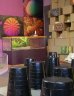 Liberati Color in association with architect Marnie Rudd refurbished  tired portables with themes 'Earth', 'Water', 'Trees' and VCE Study  room. This was awarded Finalist in the Dulux  Colour Awards 2009.
